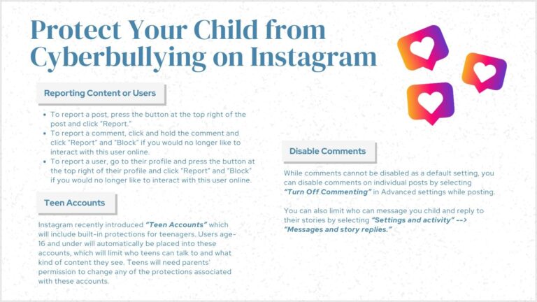 Protect Your Child from Cyberbullying on Instagram